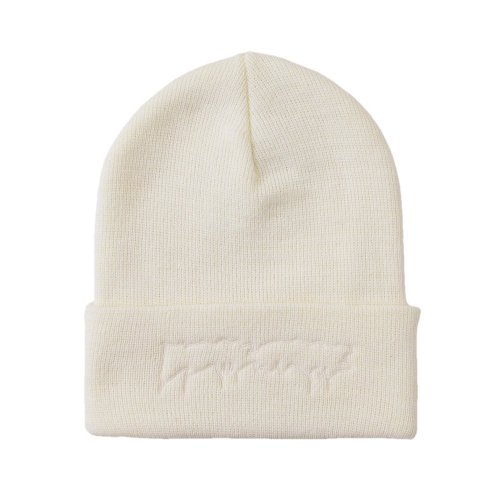 <img class='new_mark_img1' src='https://img.shop-pro.jp/img/new/icons5.gif' style='border:none;display:inline;margin:0px;padding:0px;width:auto;' />FUCKING AWESOME DRIP EMBROIDERED BEANIE / NATURAL (եå󥪡ࡡӡˡå)