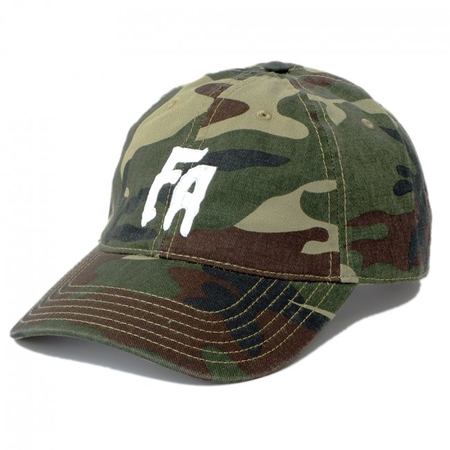 FUCKING AWESOME SEDUCTION OF THE WORLD 6 PANEL HAT / WASHED CAMO (ファッキンオーサム  キャップ)