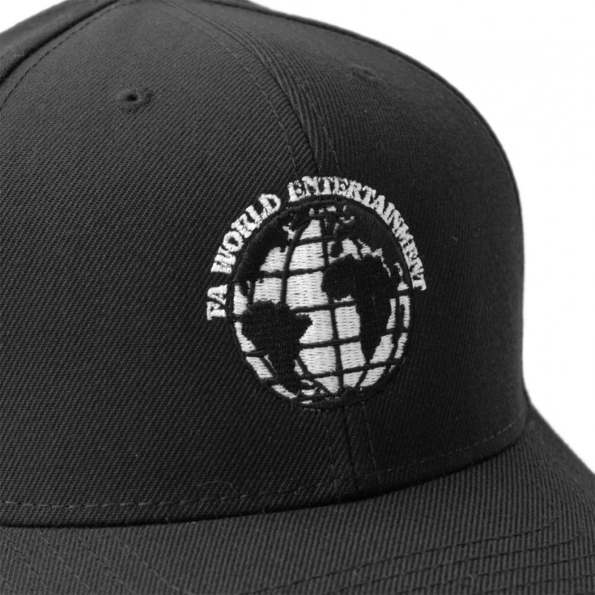 FUCKING AWESOME FA WORLD SIX PANEL BASEBALL CAP BLACK (ファッキンオーサム キャップ)