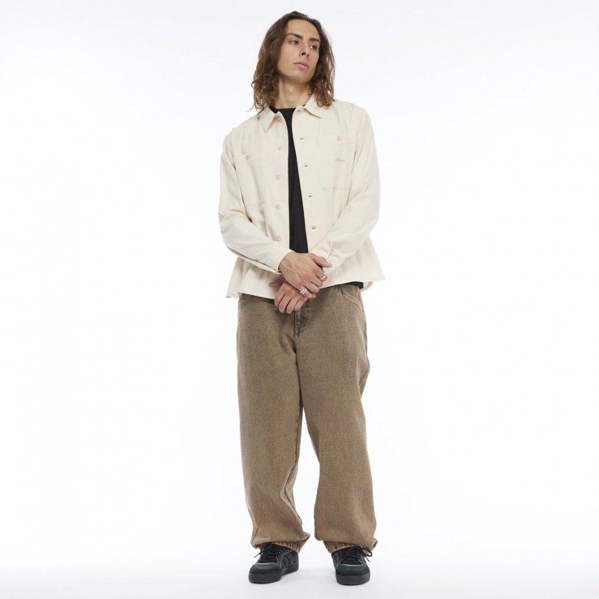 Dime Classic Baggy Denim Pants / Overdyed Brown (ダイム デニムパンツ) - HORRIBLE'S  PROJECT｜HORRIBLE'S｜SAYHELLO | HELLRAZOR | Dime MTL | QUASI | HOTEL BLUE |  GX1000 | THEORIES | VANS SKATE | 正規取扱い販売店 