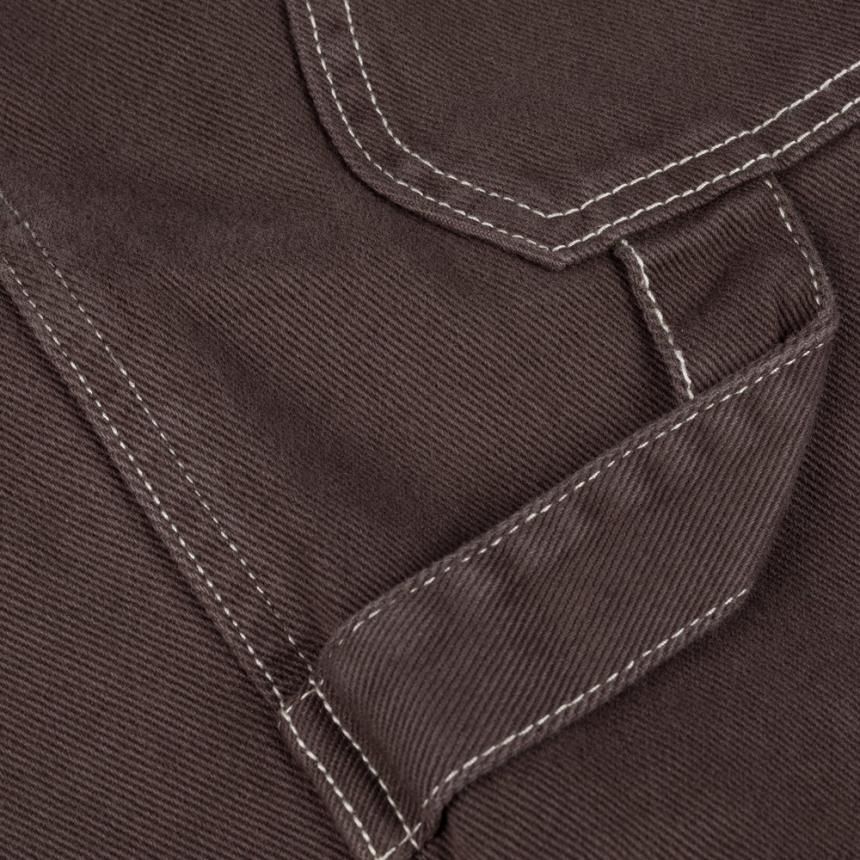 Dime Classic Denim Shorts / Brown Washed (ダイム デニム