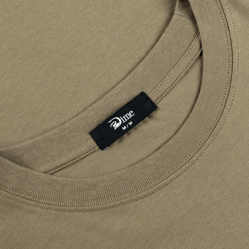 Dime Classic Small Logo T-Shirt / Deep Sepia (ダイム Tシャツ