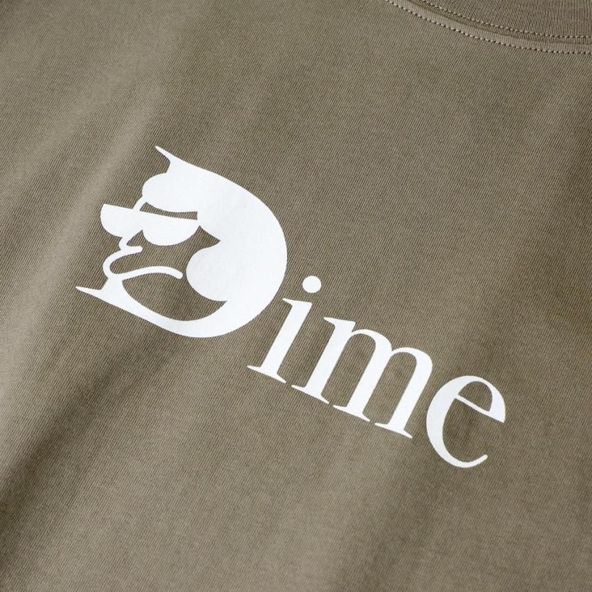 Dime Classic Grip T-shirt / Deep Sepia (ダイム Tシャツ