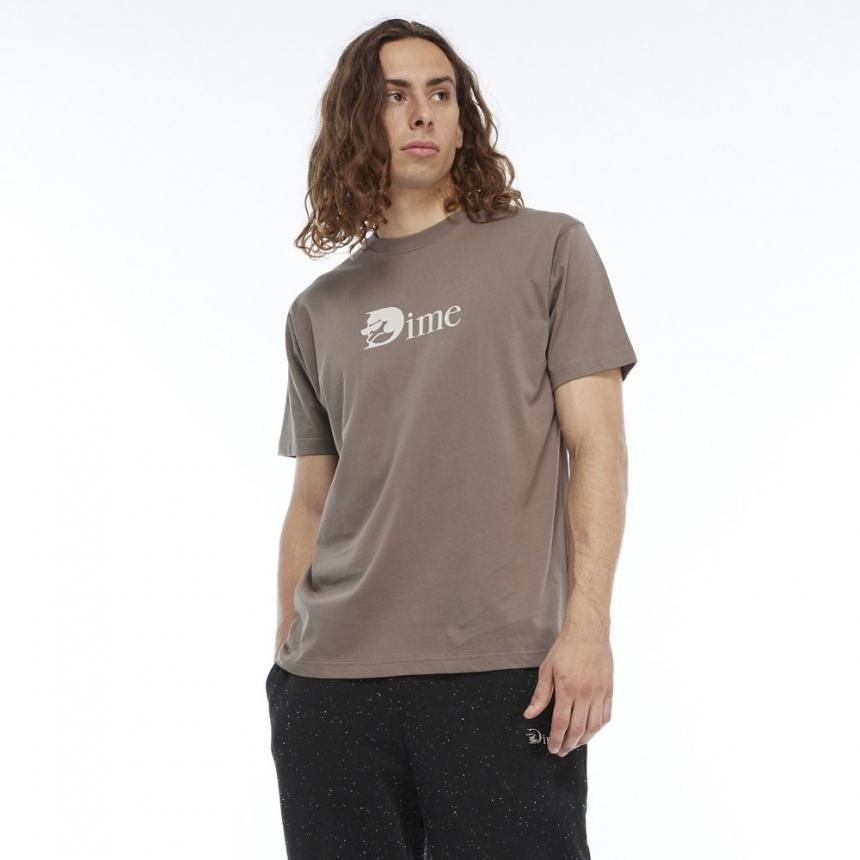 Dime Classic Grip T-shirt / Deep Sepia (ダイム Tシャツ