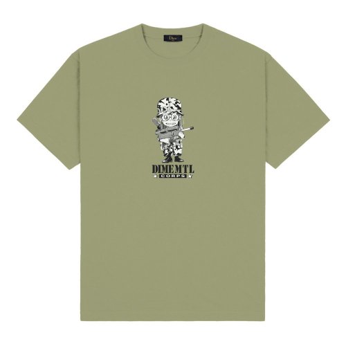 <img class='new_mark_img1' src='https://img.shop-pro.jp/img/new/icons5.gif' style='border:none;display:inline;margin:0px;padding:0px;width:auto;' />Dime Dimecorps T-Shirt / Warm Khaki ( T / Ⱦµ)