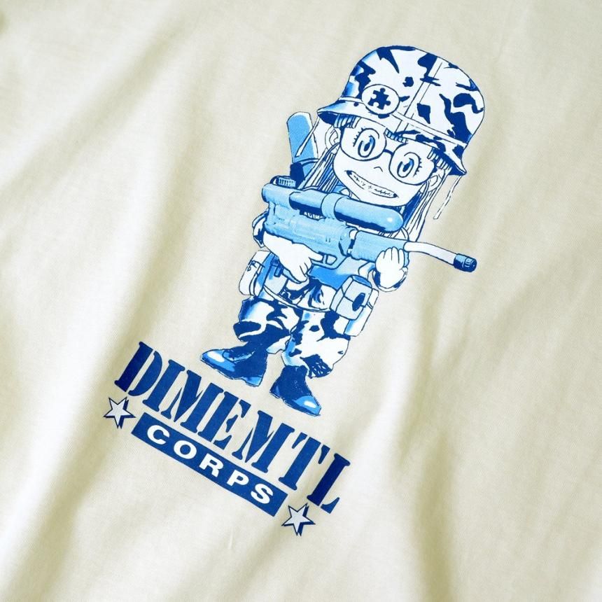 Dime Dimecorps T-Shirt / Natural (ダイム Tシャツ / 半袖