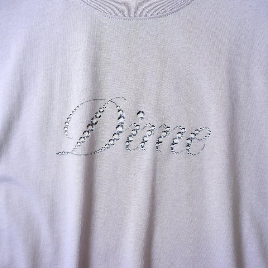 関税込◆個性が光る◆Dime Icy Cursive ロゴ コットン Tシャツ Dime Icy Cursive T-Shirt / Black (ダイム Tシャツ / 半袖