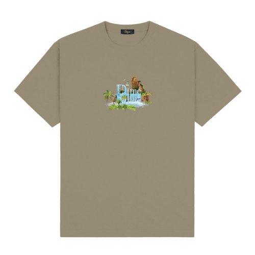 <img class='new_mark_img1' src='https://img.shop-pro.jp/img/new/icons5.gif' style='border:none;display:inline;margin:0px;padding:0px;width:auto;' />Dime Classic Waterfall T-Shirt / Deep Sepia ( T / Ⱦµ)
