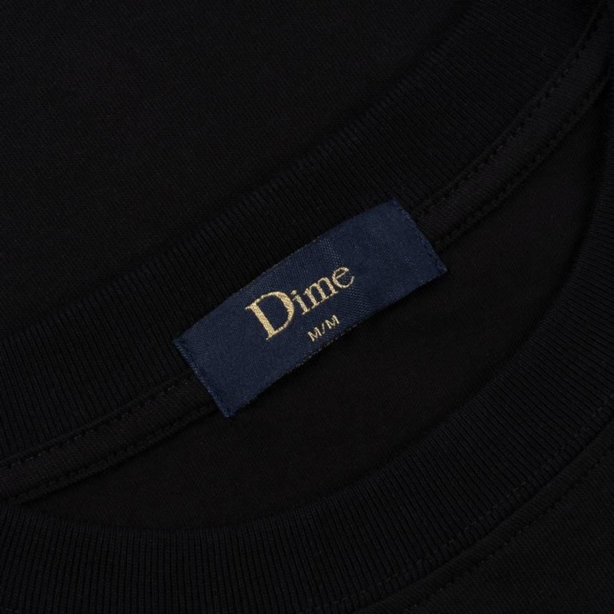 Dime Classic Duo T-Shirt / Black (ダイム Tシャツ / 半袖