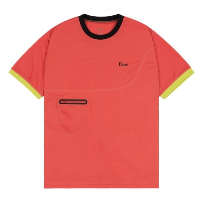 Dime Tech SS Jersey / Coral (ダイム Tシャツ/ゲームシャツ