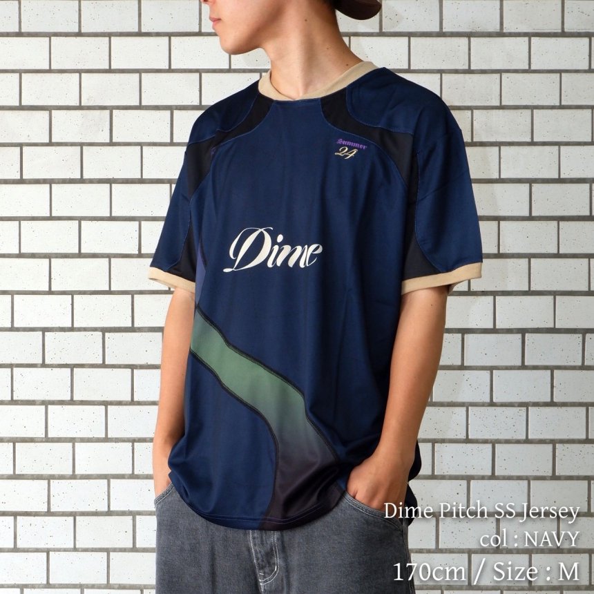 Dime Pitch SS Jersey / Navy (ダイム Tシャツ/ゲームシャツ/テックTシャツ) - HORRIBLE'S  PROJECT｜HORRIBLE'S｜SAYHELLO | HELLRAZOR | Dime MTL | QUASI | HOTEL BLUE |  GX1000 | THEORIES | VANS SKATE | 正規取扱い販売店 | 通販