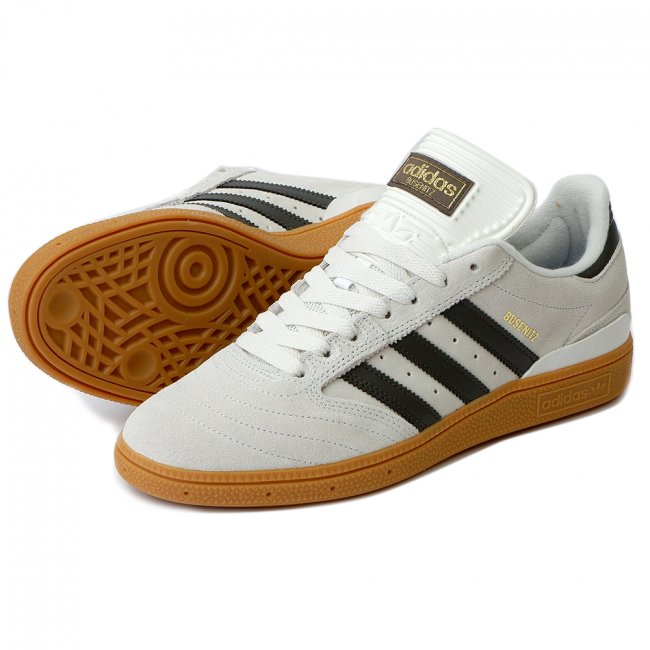 ADIDAS SKATEBOARDING BUSENITZ / WHITE/OLIVE/GUM (アディダス ブセニッツ スケートスニーカー)