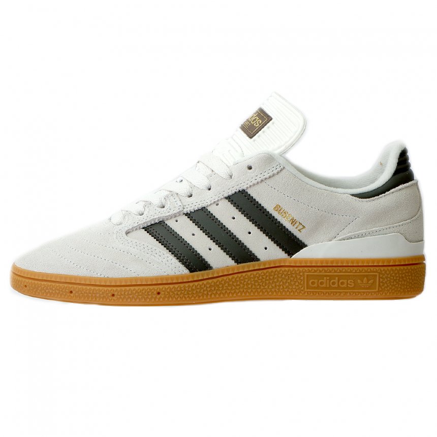 ADIDAS SKATEBOARDING BUSENITZ / WHITE/OLIVE/GUM (アディダス ブセニッツ スケートスニーカー)