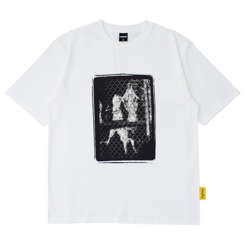 <img class='new_mark_img1' src='https://img.shop-pro.jp/img/new/icons5.gif' style='border:none;display:inline;margin:0px;padding:0px;width:auto;' />BAGLADY DUALITY T-SHIRT / OFF WHITE (Хǥ T / Ⱦµ)