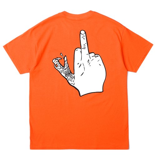 <img class='new_mark_img1' src='https://img.shop-pro.jp/img/new/icons5.gif' style='border:none;display:inline;margin:0px;padding:0px;width:auto;' />DOOM SAYERS UP YOURS POCKET TEE / ORANGE (ɥॻ䡼 T)