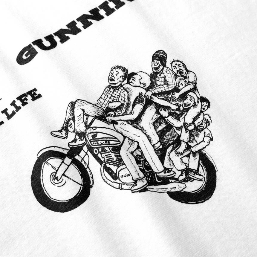 OUR LIFE ONLY LIFE TEE / HEATHER GREY（アワーライフ Tシャツ