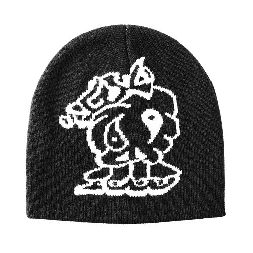 <img class='new_mark_img1' src='https://img.shop-pro.jp/img/new/icons5.gif' style='border:none;display:inline;margin:0px;padding:0px;width:auto;' />GX1000 MIND OVER MATTER SKULL BEANIE / BLACK (å ӡˡ )