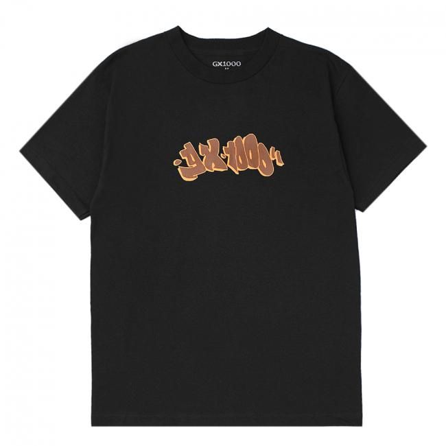 誠実 GX1000 BOLD TEE / BLACK (ジーエックスセン Tシャツ / 半袖 トップス