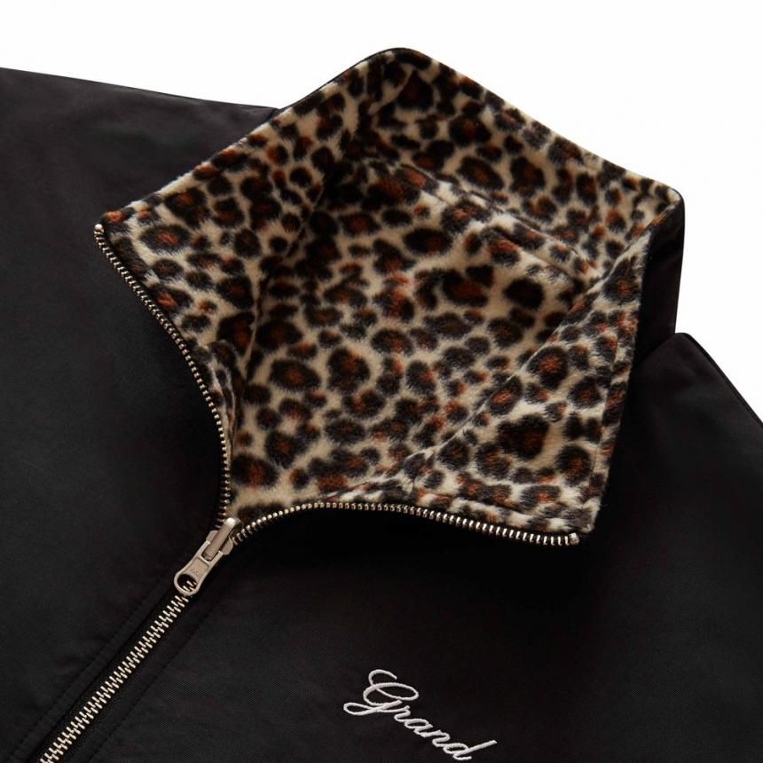 【人気ショップが最安値挑戦！】 GRAND COLLECTION LEOPARD / JACKET LEOPARD FLEECE REVERSIBLE ジャケット・アウター