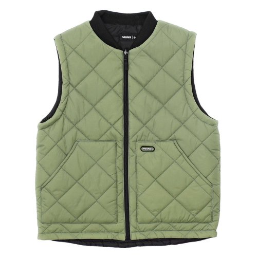 <img class='new_mark_img1' src='https://img.shop-pro.jp/img/new/icons55.gif' style='border:none;display:inline;margin:0px;padding:0px;width:auto;' />THEORIES NEWTON REVERSIBLE QUILTED VEST / SAGE/BLACKʥ꡼ С֥٥ȡˡ