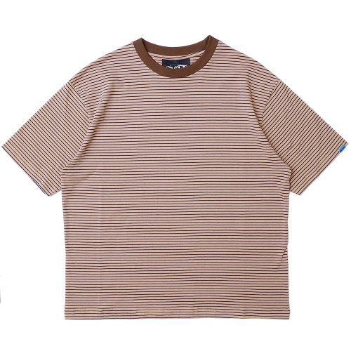 <img class='new_mark_img1' src='https://img.shop-pro.jp/img/new/icons5.gif' style='border:none;display:inline;margin:0px;padding:0px;width:auto;' />WKND STRIPE TEE / BROWN & NAVYʥ Tġˡ