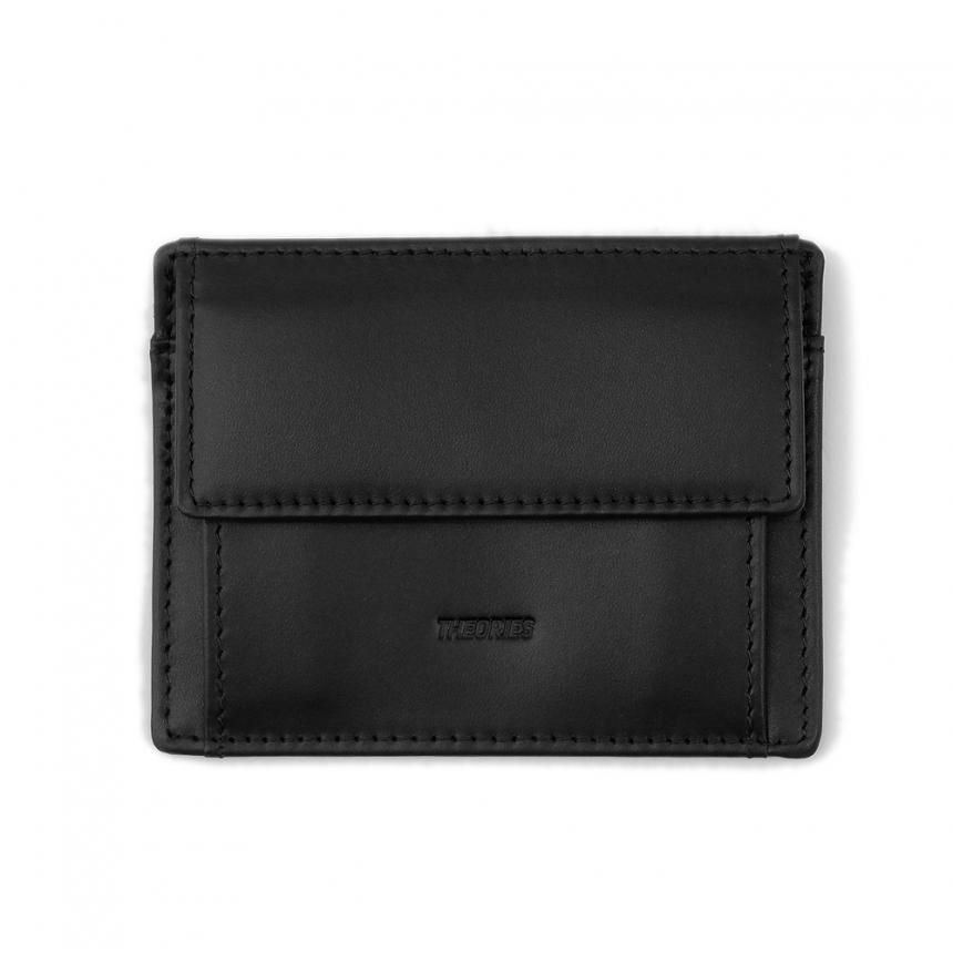 THEORIES LANTERN WALLET VEGAN LEATHER / BLACK（セオリーズ