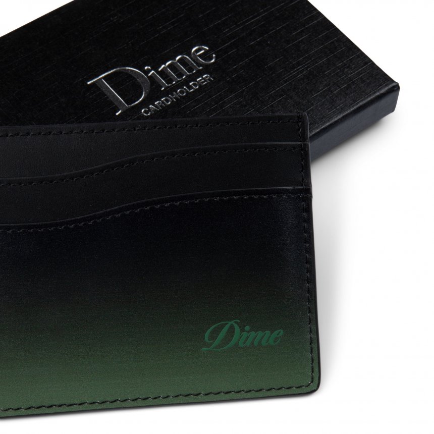 Dime Cursive Gradient Cardholder / Green (ダイム カードケース) - HORRIBLE'S  PROJECT｜HORRIBLE'S｜SAYHELLO | HELLRAZOR | Dime MTL | QUASI | HOTEL BLUE |  GX1000 | THEORIES | VANS SKATE | 正規取扱い販売店 | 通販