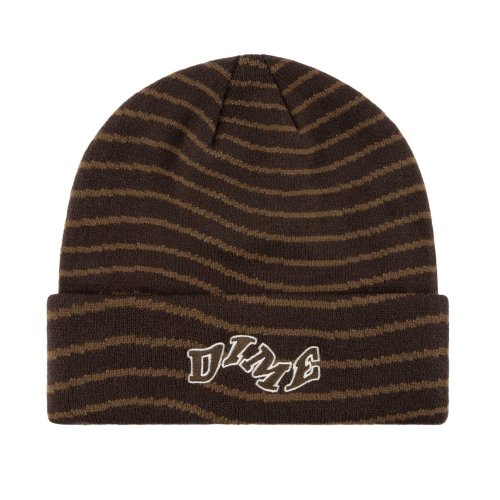 <img class='new_mark_img1' src='https://img.shop-pro.jp/img/new/icons5.gif' style='border:none;display:inline;margin:0px;padding:0px;width:auto;' />Dime College Wave Cuff Beanie / Brown ( ˥åȥå/ӡˡ)