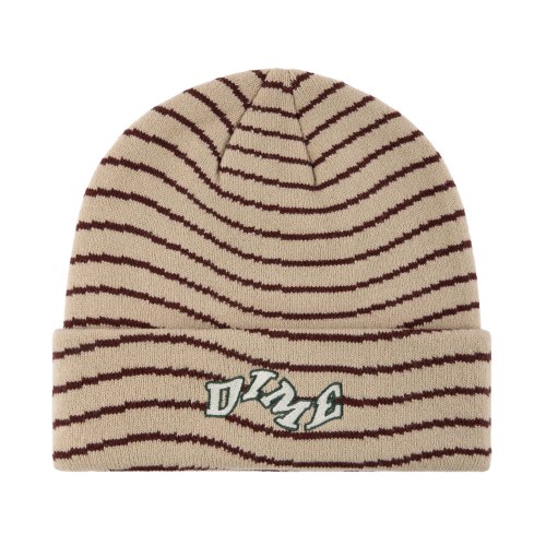 <img class='new_mark_img1' src='https://img.shop-pro.jp/img/new/icons5.gif' style='border:none;display:inline;margin:0px;padding:0px;width:auto;' />Dime College Wave Cuff Beanie / Tan ( ˥åȥå/ӡˡ)