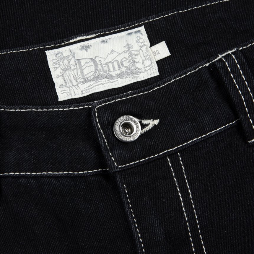 Dime Classic Baggy Denim Pants / Black (ダイム デニムパンツ) - HORRIBLE'S  PROJECT｜HORRIBLE'S｜SAYHELLO | HELLRAZOR | Dime MTL | QUASI | HOTEL BLUE |  GX1000 | THEORIES | VANS SKATE | 正規取扱い販売店 