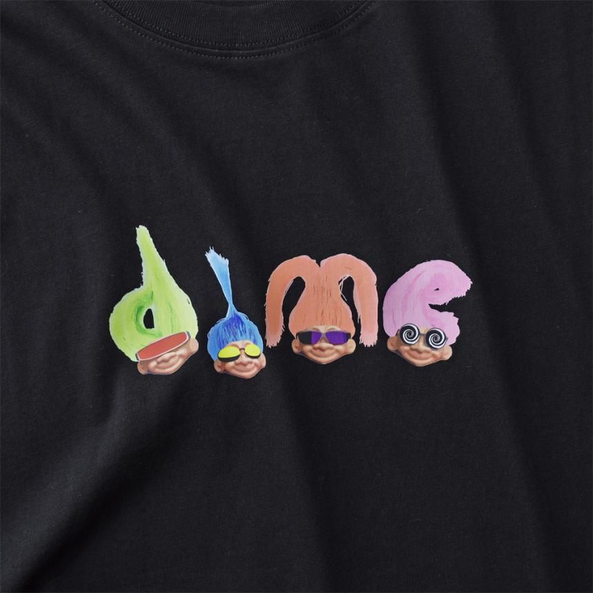 Dime Salon T-Shirt / Black (ダイム Tシャツ / 半袖