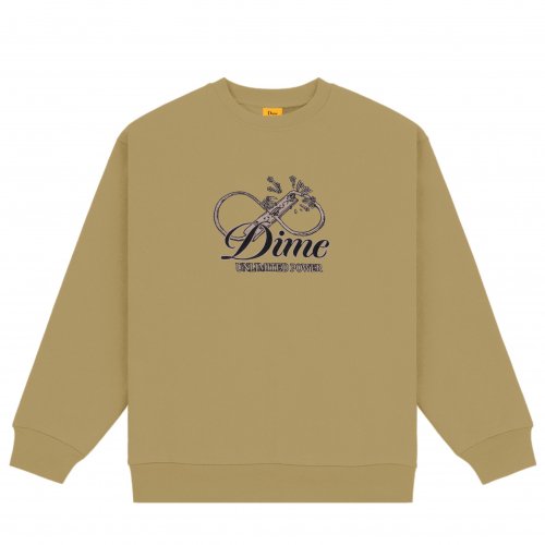 <img class='new_mark_img1' src='https://img.shop-pro.jp/img/new/icons5.gif' style='border:none;display:inline;margin:0px;padding:0px;width:auto;' />Dime  Cursive Power Crewneck / Oak ( 롼ͥå / å)