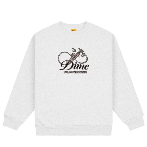 <img class='new_mark_img1' src='https://img.shop-pro.jp/img/new/icons5.gif' style='border:none;display:inline;margin:0px;padding:0px;width:auto;' />Dime  Cursive Power Crewneck / Ash ( 롼ͥå / å)