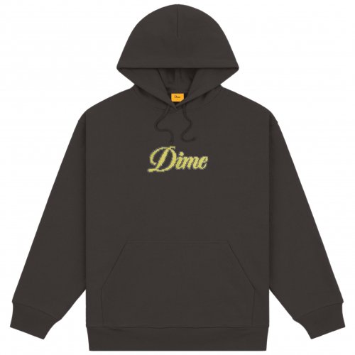 <img class='new_mark_img1' src='https://img.shop-pro.jp/img/new/icons5.gif' style='border:none;display:inline;margin:0px;padding:0px;width:auto;' />Dime Pixel Cursive Hoodie / Vintage Black ( ѡ / å)