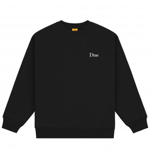 <img class='new_mark_img1' src='https://img.shop-pro.jp/img/new/icons5.gif' style='border:none;display:inline;margin:0px;padding:0px;width:auto;' />Dime Classic Small Logo Crewneck / Black ( 롼ͥå / å)