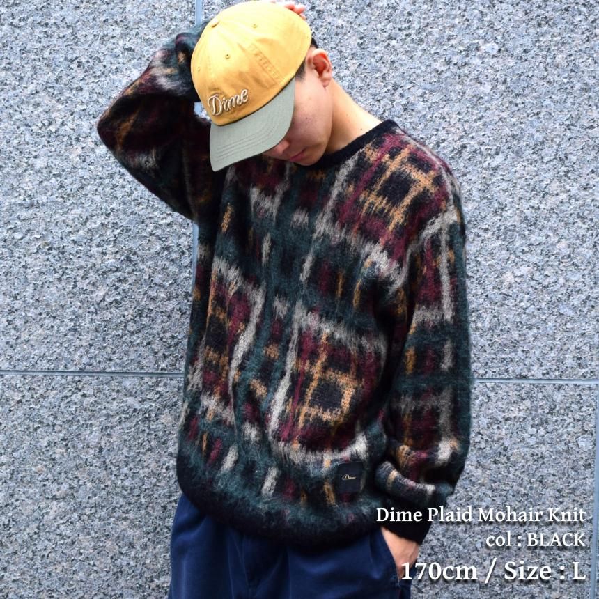人気海外ブランドアイテム｜ファッション通販 Plaid Dime Mohair ニット モヘア (ダイム Black / Knit トップス