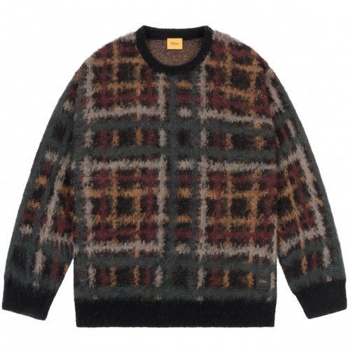 <img class='new_mark_img1' src='https://img.shop-pro.jp/img/new/icons5.gif' style='border:none;display:inline;margin:0px;padding:0px;width:auto;' />Dime  Plaid Mohair Knit / Black (  إ ˥å/)