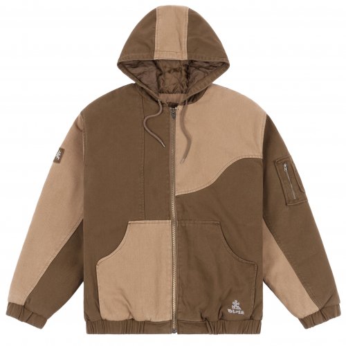 <img class='new_mark_img1' src='https://img.shop-pro.jp/img/new/icons5.gif' style='border:none;display:inline;margin:0px;padding:0px;width:auto;' />Dime Panel Denim Hooded Bomber / Coffee ( å ա 㥱å)