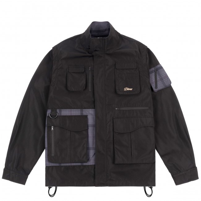 Dime Fishing Zip-Off Jacket / Black (ダイム ジップ フィッシング ジャケット) - HORRIBLE'S  PROJECT｜HORRIBLE'S｜SAYHELLO | HELLRAZOR | Dime MTL | QUASI | HOTEL BLUE |  GX1000 | THEORIES | VANS SKATE | 正規取扱い販売店 | 通販 全国一律 ...