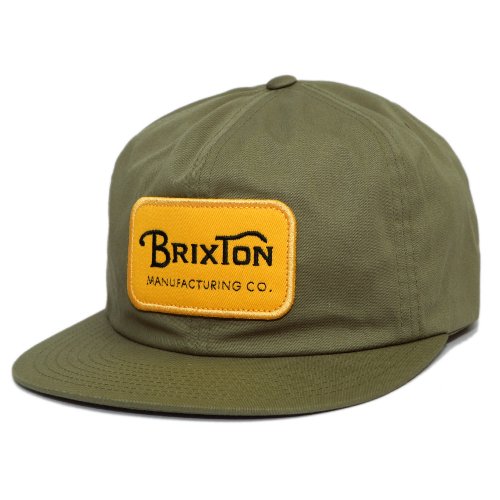 <img class='new_mark_img1' src='https://img.shop-pro.jp/img/new/icons5.gif' style='border:none;display:inline;margin:0px;padding:0px;width:auto;' />BRIXTON GRADE HP SNAPBACK CAP / OLIVE SURPLUS (֥ꥯȥ ʥåץХåå)