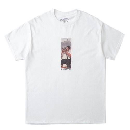 <img class='new_mark_img1' src='https://img.shop-pro.jp/img/new/icons5.gif' style='border:none;display:inline;margin:0px;padding:0px;width:auto;' />NORTH ALI SUPER 8mm T-SHIRT / WHITE (Ρȥޥ T)