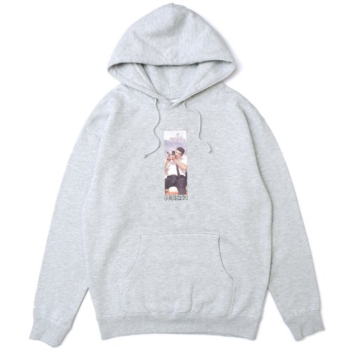 <img class='new_mark_img1' src='https://img.shop-pro.jp/img/new/icons5.gif' style='border:none;display:inline;margin:0px;padding:0px;width:auto;' />NORTH ALI SUPER 8mm HOODIE / HEATHER GREY (Ρȥޥ աǥ)