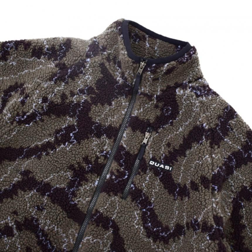 イージーブリーズ QUASI AIRIS FULL ZIP JACKET / EARTH (クアジ フリースジャケット
