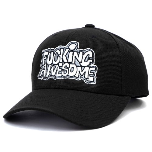 <img class='new_mark_img1' src='https://img.shop-pro.jp/img/new/icons5.gif' style='border:none;display:inline;margin:0px;padding:0px;width:auto;' />FUCKING AWESOME PBS LOGO SNAPBACK CAP / BLACK (եå󥪡 6ѥͥ륭å)