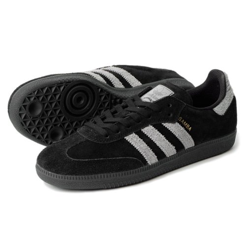 <img class='new_mark_img1' src='https://img.shop-pro.jp/img/new/icons5.gif' style='border:none;display:inline;margin:0px;padding:0px;width:auto;' />ADIDAS SKATEBOARDING SAMBA ADV / BLACK/GREY (ǥ ȥˡ)