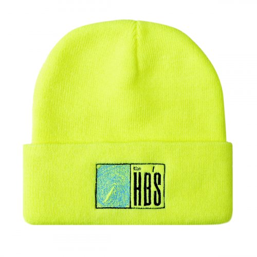 <img class='new_mark_img1' src='https://img.shop-pro.jp/img/new/icons5.gif' style='border:none;display:inline;margin:0px;padding:0px;width:auto;' />HORRIBLE'S  HARBOR'S BARBER EVIDENCE CUFF KNIT BEANIE / NEON YELLOW (ۥ֥륺 ӡˡå)