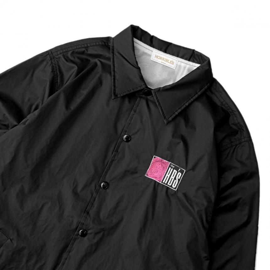 HORRIBLE'S × HARBOR'S BARBER EVIDENCE COACH JACKET / BLACK