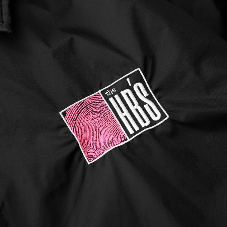 HORRIBLE'S × HARBOR'S BARBER EVIDENCE COACH JACKET / BLACK