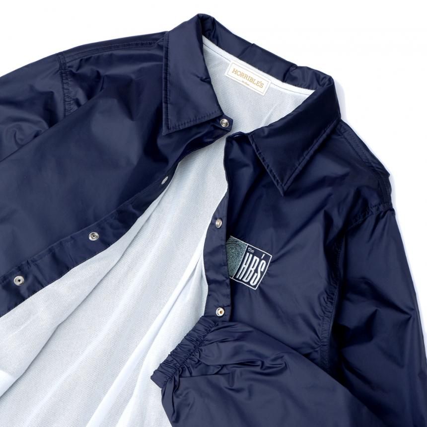 HORRIBLE'S × HARBOR'S BARBER EVIDENCE COACH JACKET / NAVY