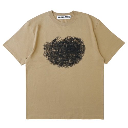 <img class='new_mark_img1' src='https://img.shop-pro.jp/img/new/icons5.gif' style='border:none;display:inline;margin:0px;padding:0px;width:auto;' />400BLOWS  DRAWING TEE / OLIVE (TORIOTOKO T)